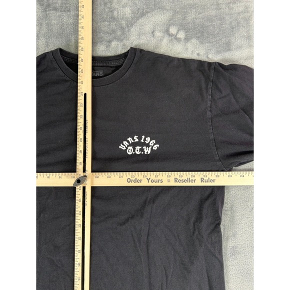 Vans Long Sleeve T-Shirt Black SK8-Hi Club‎ Off The Wall 1966 Graphic Size L - Picture 6 of 9